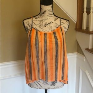 NWT BCBG GENERATION FLOWY CROP TOP